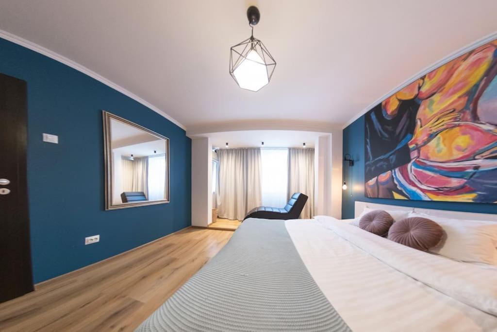 Central Oasis Apartman Bukarest Kültér fotó