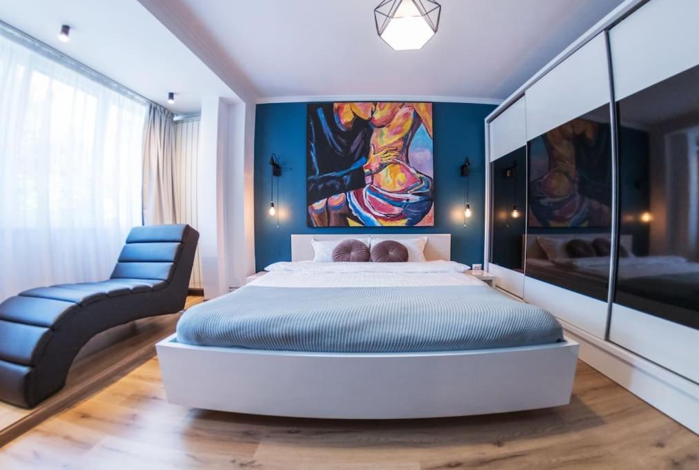 Central Oasis Apartman Bukarest Kültér fotó